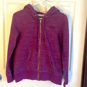 Vans Girls Zip-Up Hoodie -Size Medium